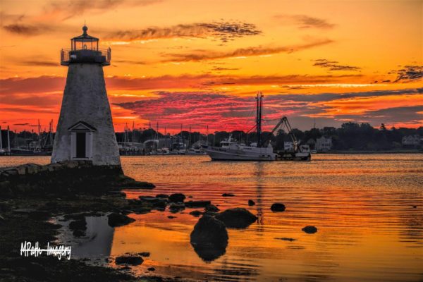 Palmer Island Lighthouse Sunrise