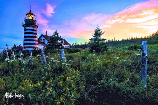 West Quoddy Lighthouse Sunset