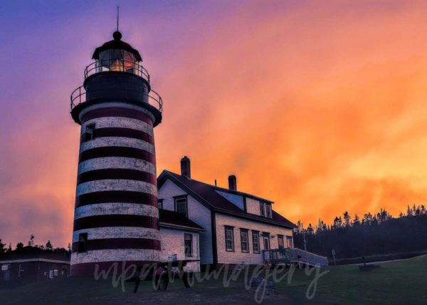 West Quoddy Head Sunset