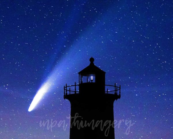 Race Point Lighthouse Neowise Comet