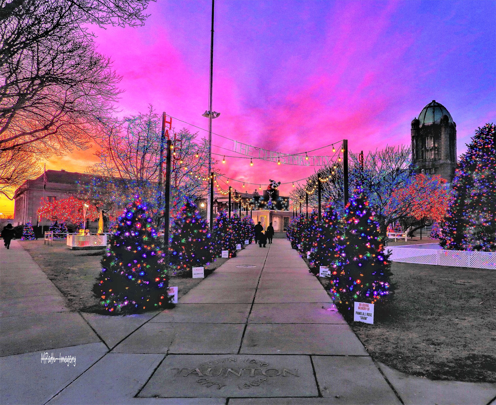 Christmas on Main Street Taunton Massachusetts